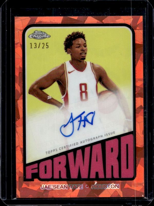 2023 Topps Chrome Sapphire Edition #TA-JT 1972 Topps Autographs - Orange /25
