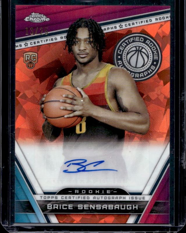 Brice Sensabaugh 2023 Topps Chrome Sapphire Edition #CRA-BS