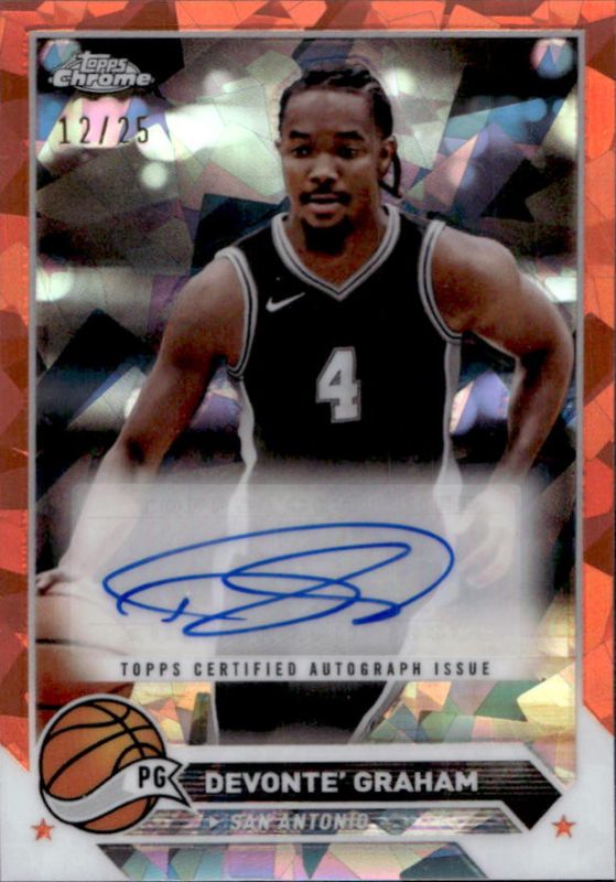 2023 Topps Chrome Sapphire Edition #CG-DG Autographs - Orange /25