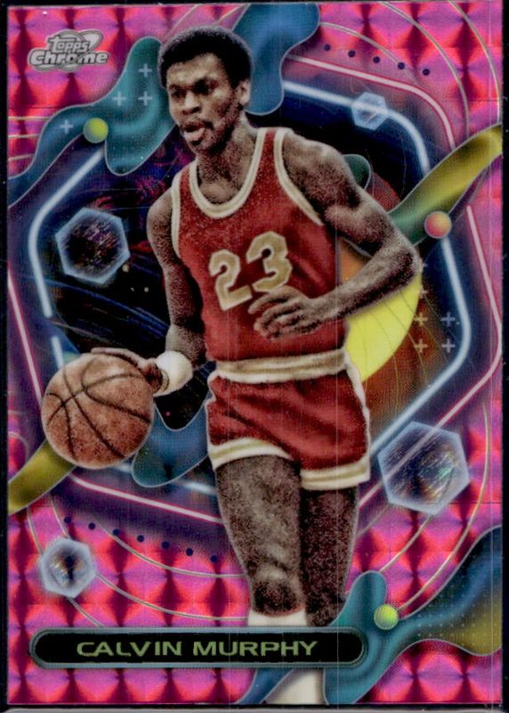 2023 Topps Chrome Cosmic #146 Pink Galaxy Refractor