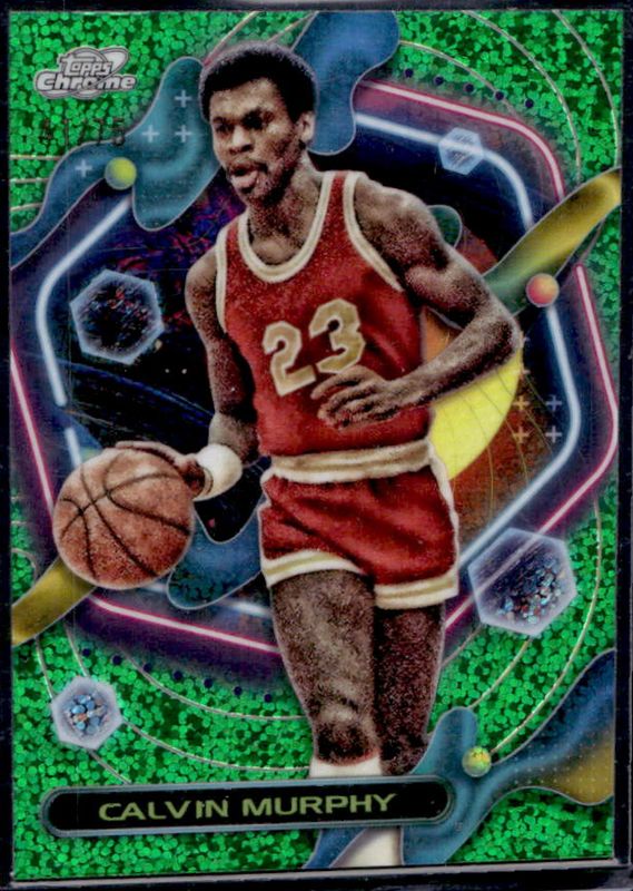 2023 Topps Chrome Cosmic #146 Green Space Dust Refractor /75