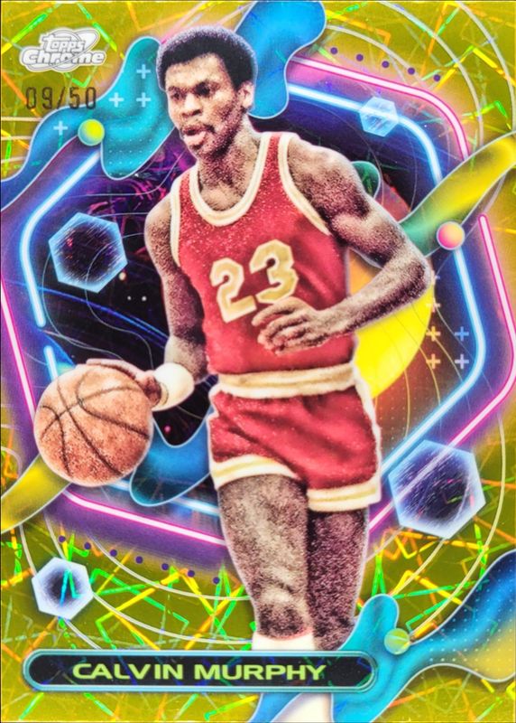 2023 Topps Chrome Cosmic #146 Gold Interstellar Refractor /50