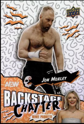 2025 Upper Deck AEW #BC-1 Backstage Chatter