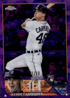 2023 Topps Chrome Sapphire Edition #394 Purple /10