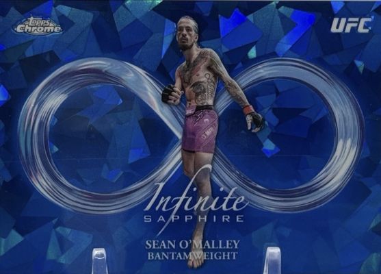 2025 Topps Chrome UFC Sapphire Edition #INF-15 Infinite