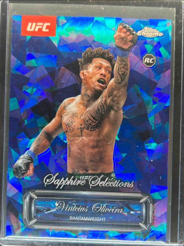 2025 Topps Chrome UFC Sapphire Edition #SEL-3 Sapphire Selections