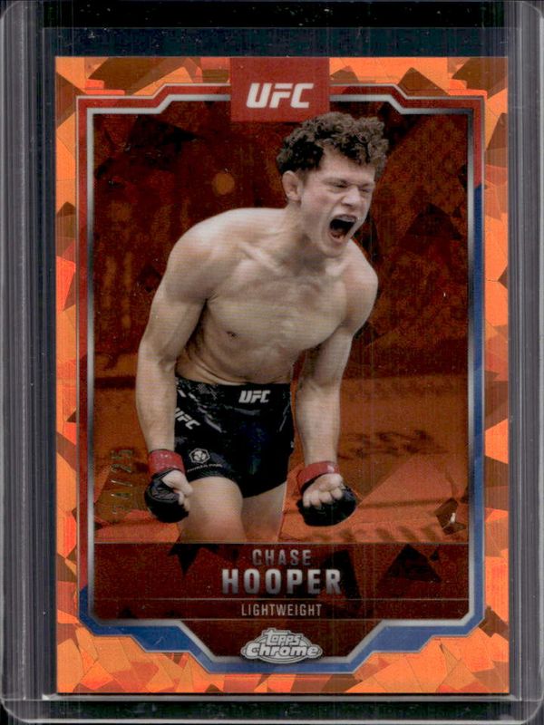 2025 Topps Chrome UFC Sapphire Edition #17 Orange /25