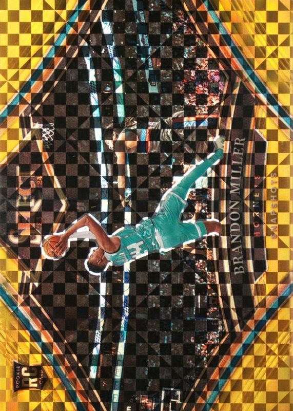 Brandon Miller 2023 Select #4 Snapshots - Gold /10 Rookie RAW