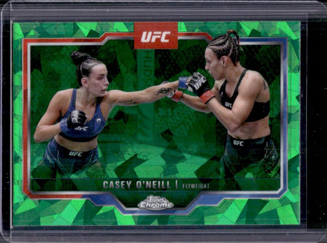 2025 Topps Chrome UFC Sapphire Edition #133 Green /75