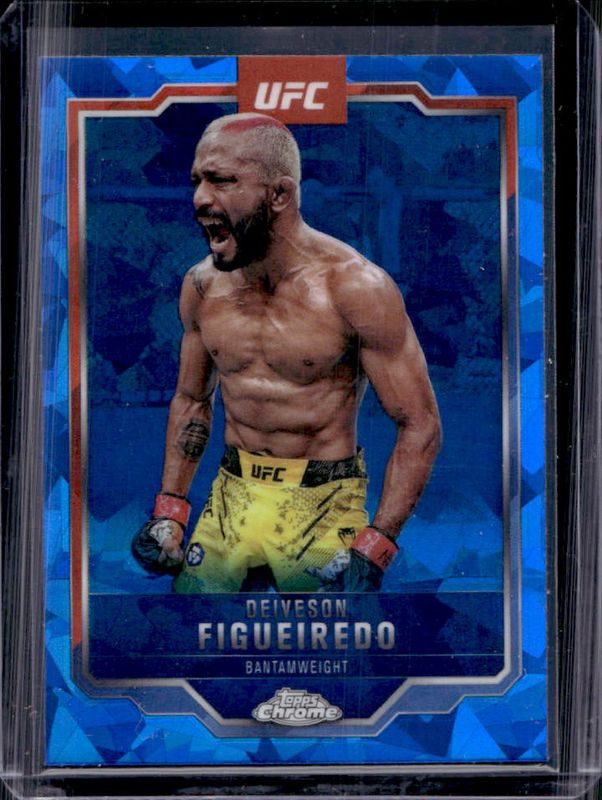 2025 Topps Chrome UFC Sapphire Edition #186 Base