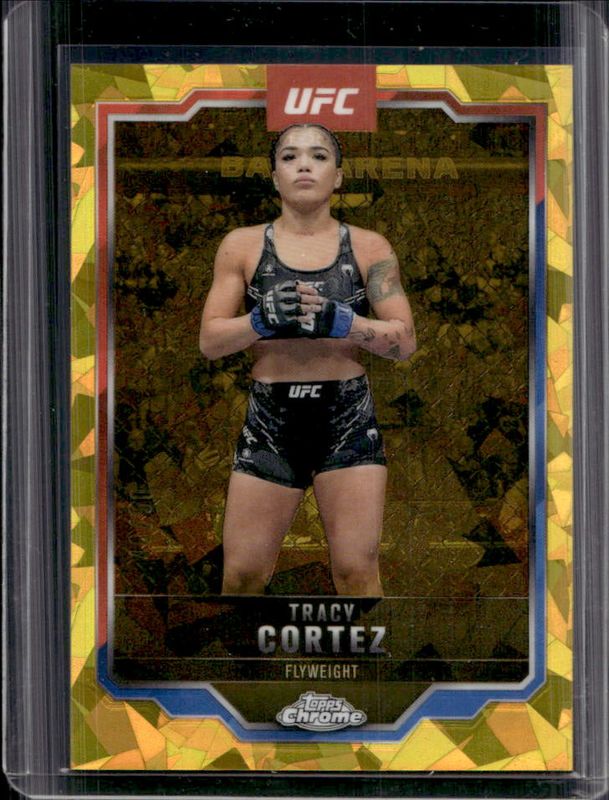 2025 Topps Chrome UFC Sapphire Edition #134 Gold /50