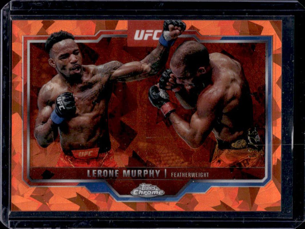 2025 Topps Chrome UFC Sapphire Edition #15 Orange /25