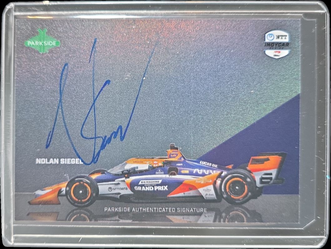 2025 Parkside IndyCar Collection #SSC-NS Signatures Series Car Sparkle /25