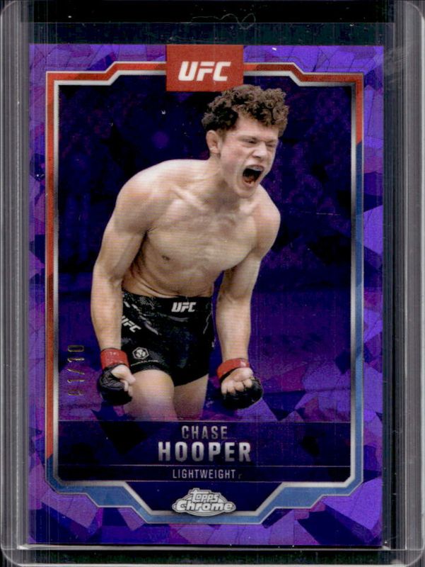 2025 Topps Chrome UFC Sapphire Edition #17 Purple /10