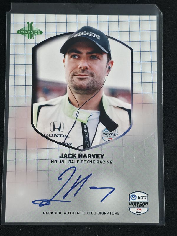 2025 Parkside IndyCar Collection #SSH-JH Signatures Series Hero