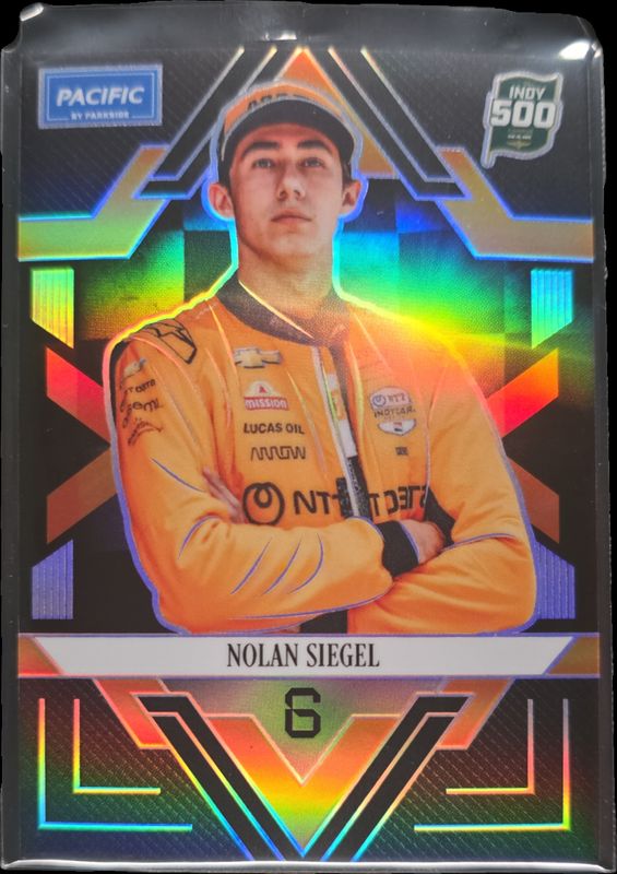 2025 Parkside IndyCar Collection #SSH-NS Signatures Series Hero