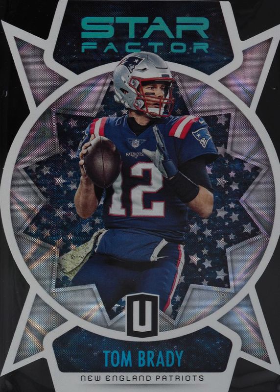 Tom Brady 2019 Unparalleled #SF-TB Star Factor - Galactic /(SSP) PSA 10