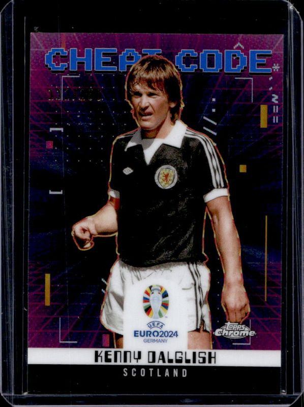 2023 Topps Chrome UEFA Euro #CC-6 Cheat Code - Blue Refractor /150