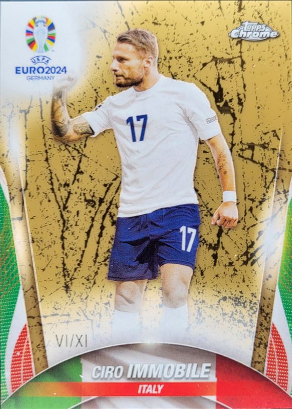 2023 Topps Chrome UEFA Euro #139 XI Refractor /11