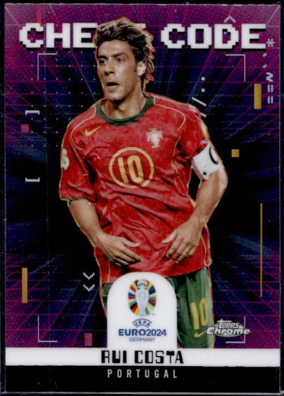 2024 Topps Chrome UEFA Euro #CC-4 Cheat Code