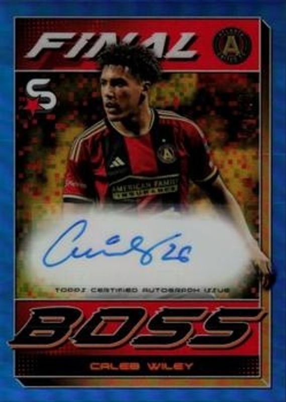 2024 Topps MLS Superstars #FBA-CW Final Boss Autographs - Blue Refractor /10