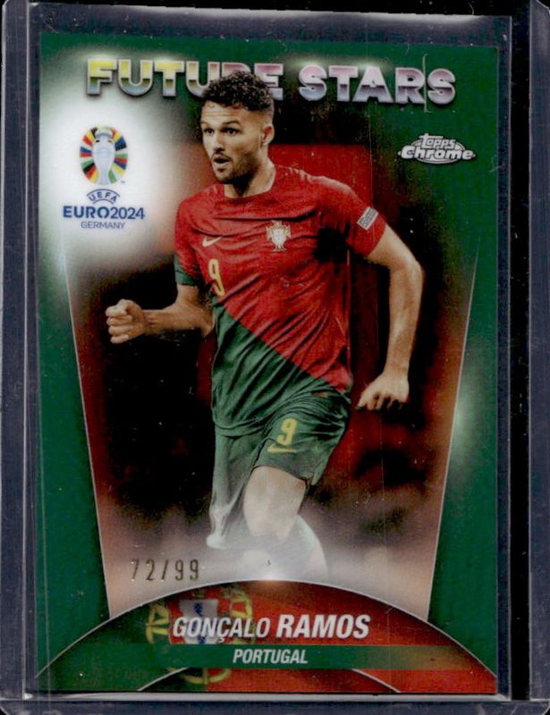 2023 Topps Chrome UEFA Euro #115 Color Match Refractor /99