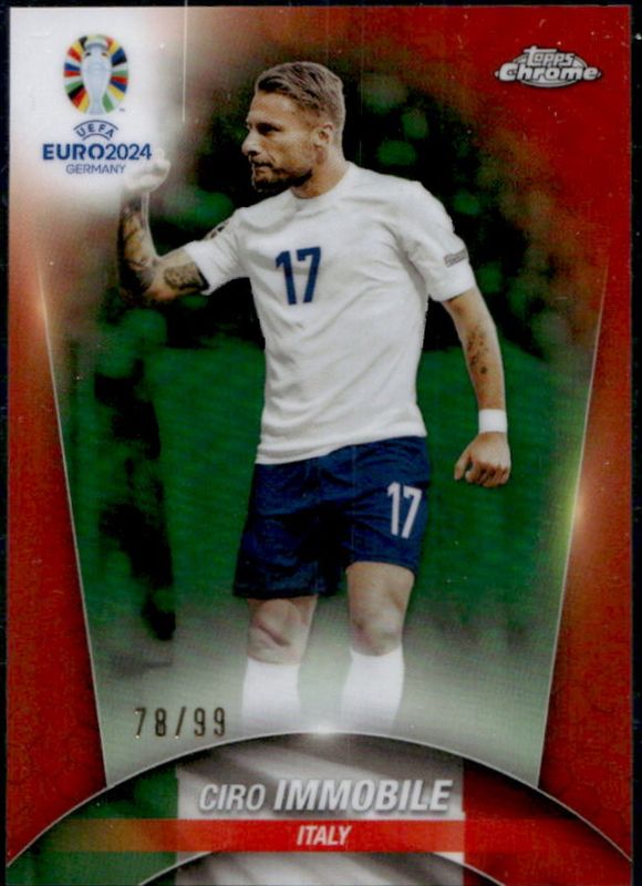 2023 Topps Chrome UEFA Euro #139 Color Match Refractor /99