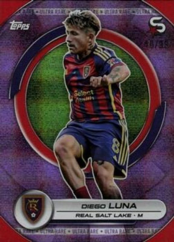 2024 Topps MLS Superstars #84b Ultra Rare Purple /99