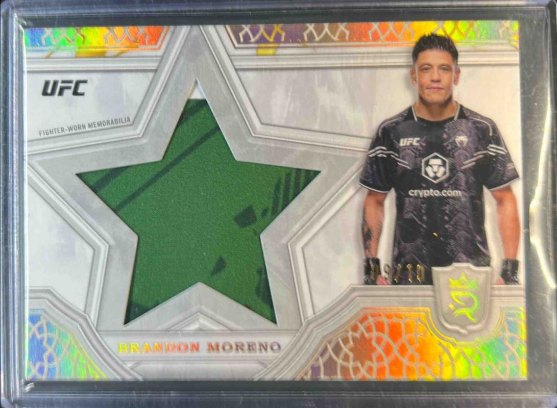 2024 Topps UFC Royalty #SRR-12 Star Relics - Gold /10