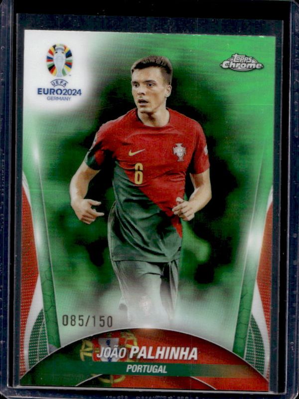 2023 Topps Chrome UEFA Euro #5 Neon Green Refractor /150
