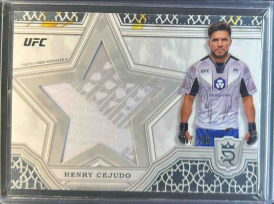 2024 Topps UFC Royalty #SRR-24 Star Relics /99