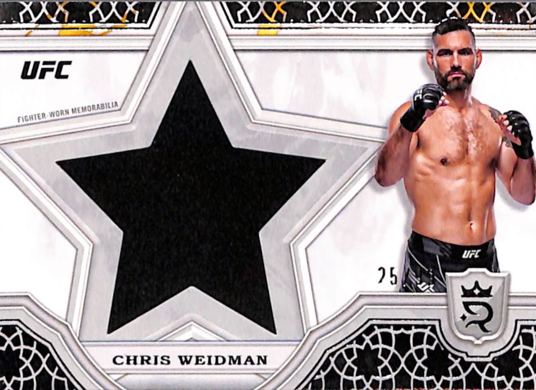 2024 Topps UFC Royalty #SRR-21 Star Relics /99