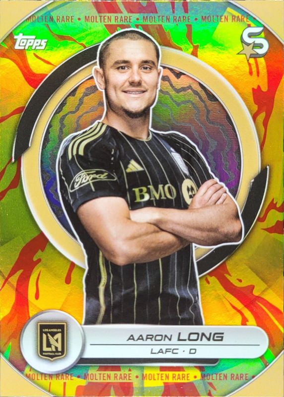 2024 Topps MLS Superstars #122 Molten Rare Fire Spot