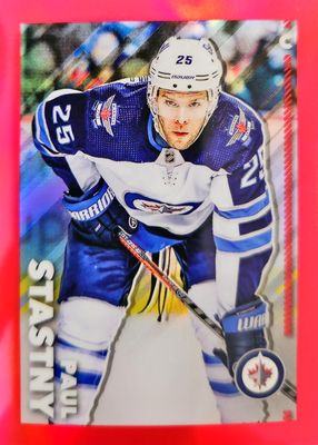 2022 Topps Chrome NHL Sticker Collection #534 Red Refractor /5