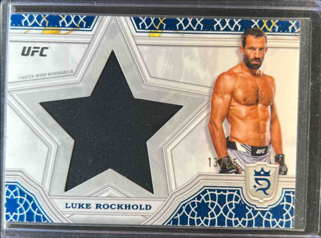 2024 Topps UFC Royalty #SRR-30 Star Relics - Blue /25