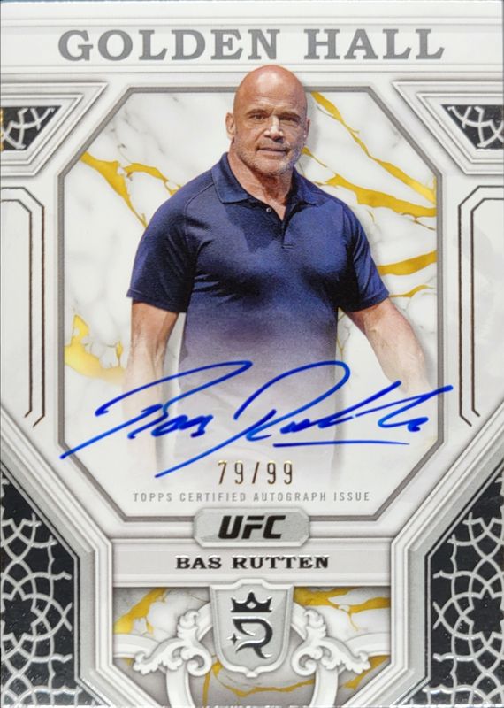 2024 Topps UFC Royalty #GH-BR Golden Hall Autographs /99