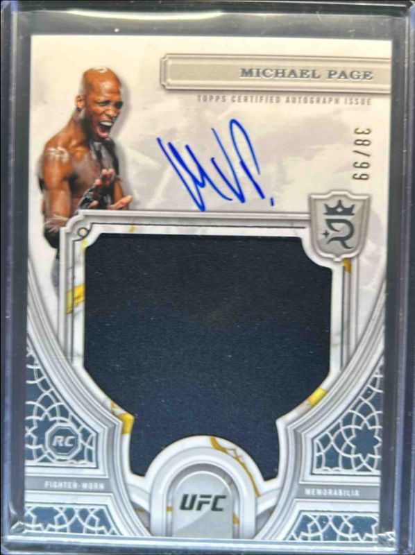 2024 Topps UFC Royalty #RRA-MPE Rookie Relic Autographs /99