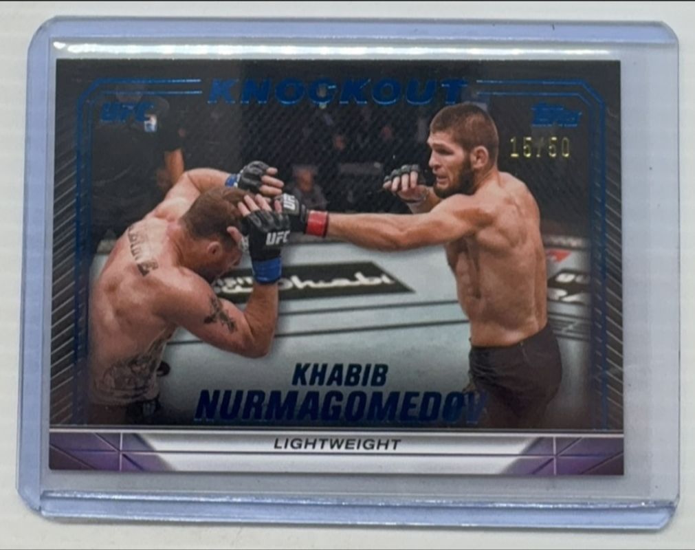 2024 Topps Knockout UFC #97 Blue /50