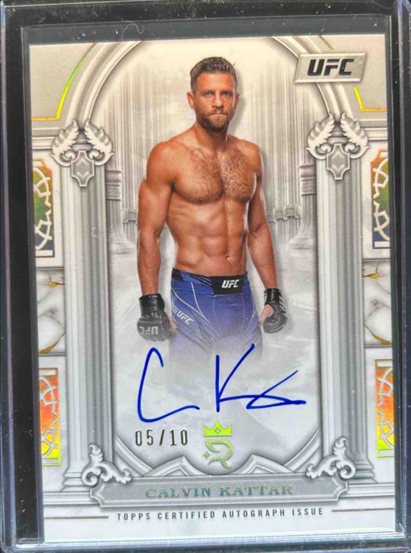 2024 Topps UFC Royalty #II-CK Imperial Ink - Gold /10