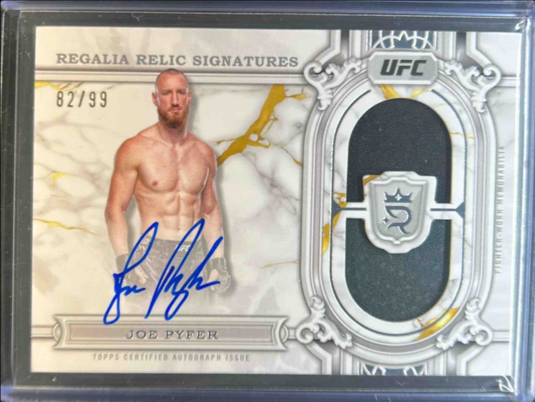 2024 Topps UFC Royalty #RRS-JPR Regalia Relic Signatures /99