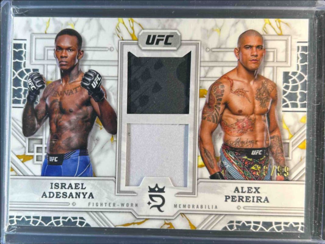 2024 Topps UFC Royalty #PSP-10 Prodigious Pairings /99