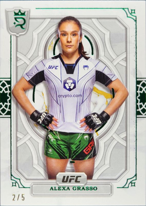 2024 Topps UFC Royalty #57 Green /5
