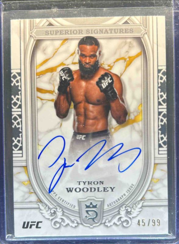 2024 Topps UFC Royalty #SS-TWY Superior Signatures /99