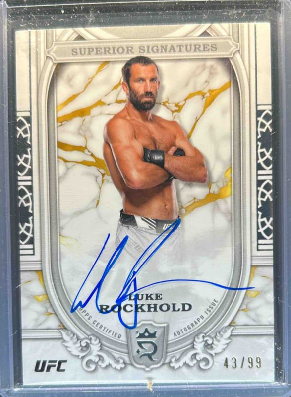2024 Topps UFC Royalty #SS-LRD Superior Signatures /99
