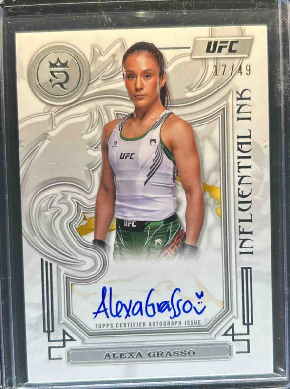 2024 Topps UFC Royalty #IIA-AGO Influential Ink /49