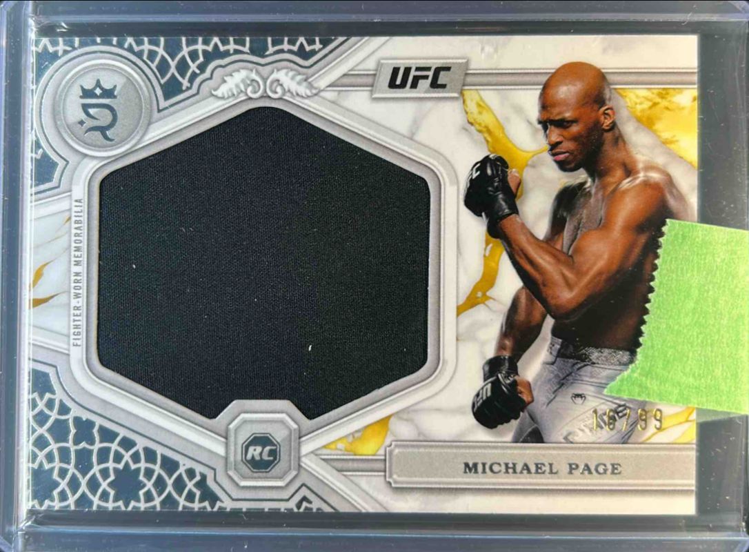 2024 Topps UFC Royalty #RJR-6 Rookie Jumbo Relics /99