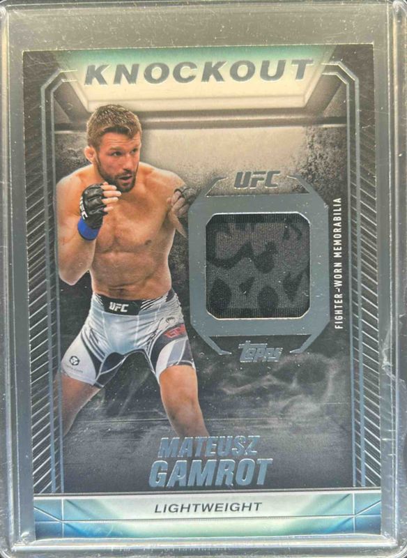 2024 Topps Knockout UFC #KR-MG Knockout Relics