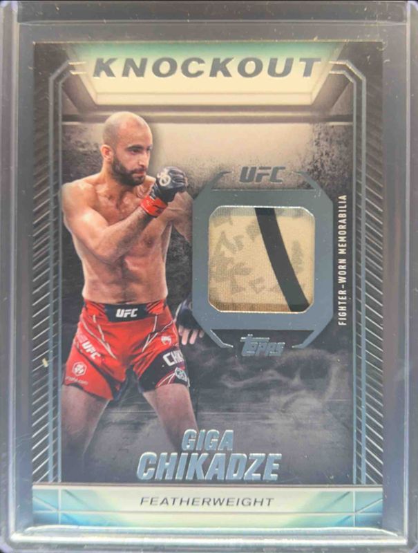 2024 Topps Knockout UFC #KR-GC Knockout Relics