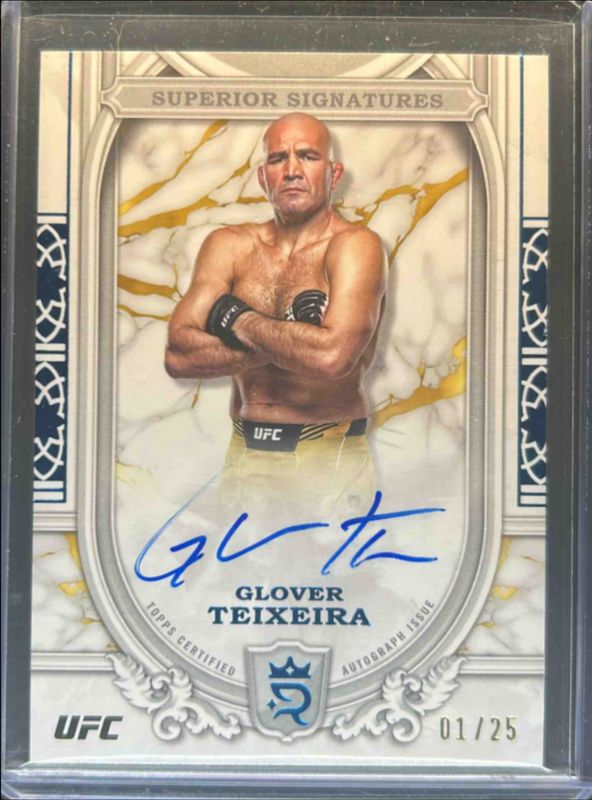2024 Topps UFC Royalty #SS-GTA Superior Signatures - Blue /25