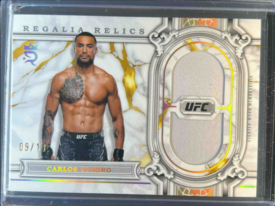 2024 Topps UFC Royalty #RAR-55 Regalia Relics - Gold /10